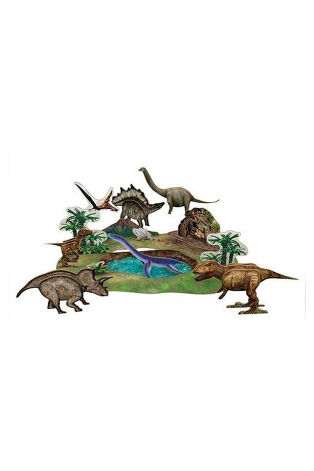 43 Parça 3D Puzzle: National Geographic Dinozor Parkı - 3