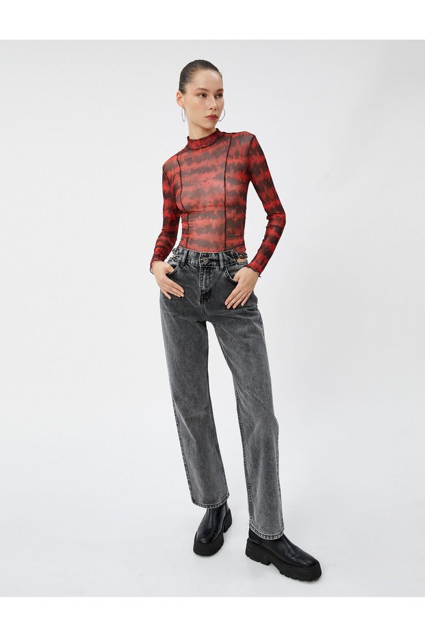 Straight Leg Jeans High Waist - Nora Jean