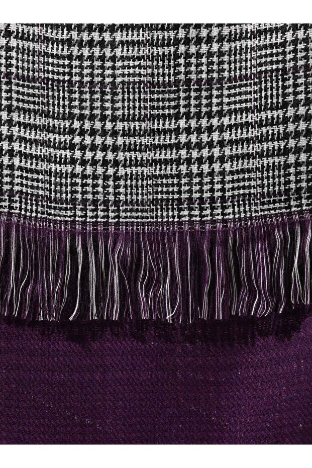 Şal de umăr Tuva violet - 6