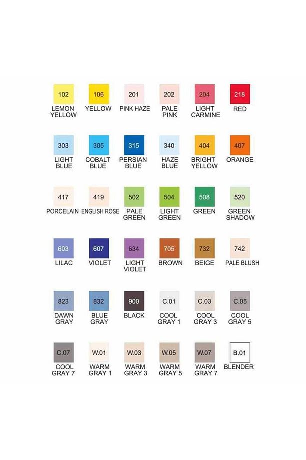 Kurecolor Twin Ws Marker 36'lı Set N:36v - 2
