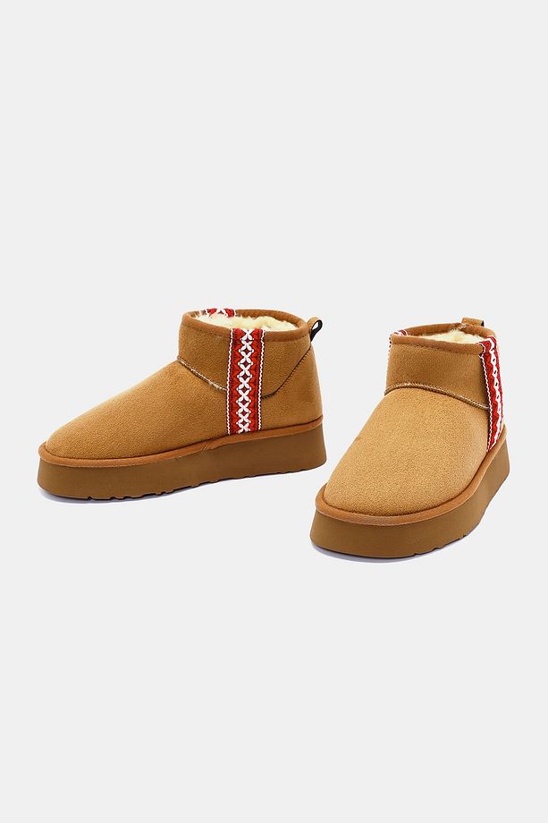 Mellow Kadın Camel Şerit Detaylı Bot - 7