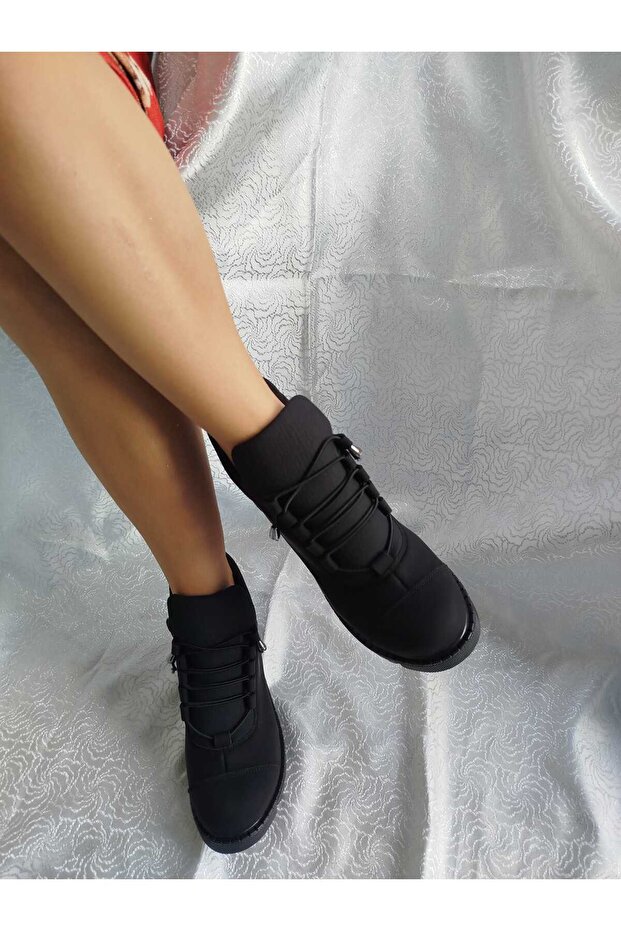 Siyah Kadın Bot Çizme - 2