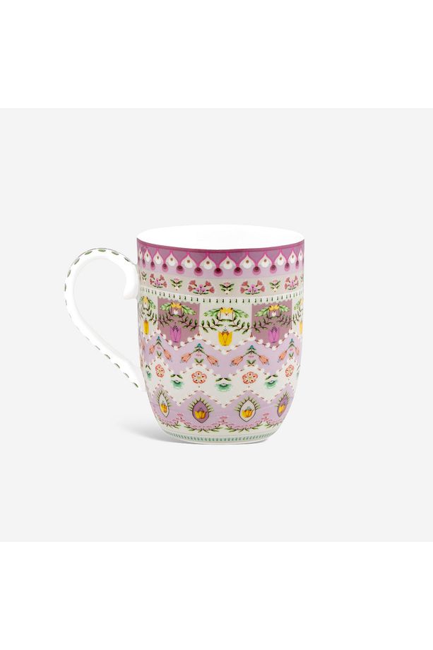 Lily & Lotus Mor Porselen Kupa Seti 145 ml - 3