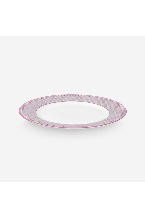 Lily & Lotus Mor Porselen Yemek Tabağı 26,5 Cm - 2