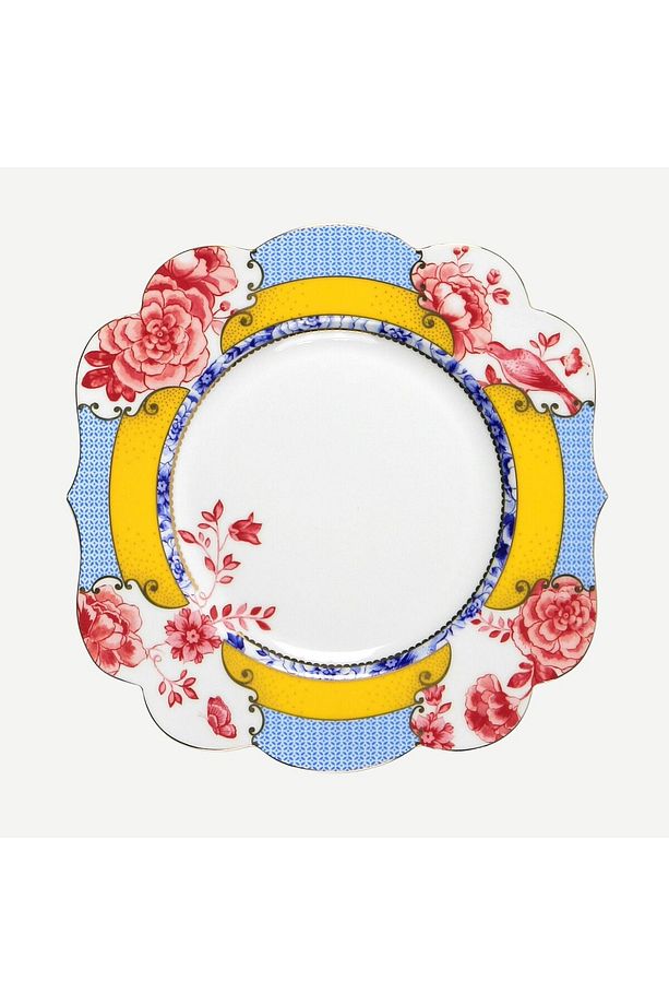 Royal Mavi Porselen Kahvaltı Tabağı 23,5 Cm - 1