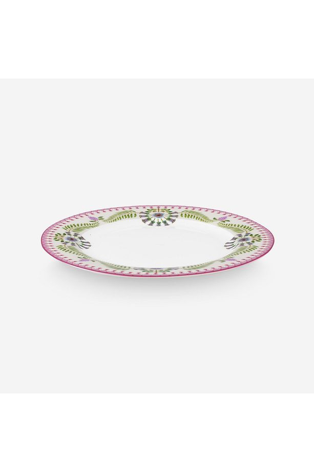 Lily & Lotus Beyaz Porselen Kahvaltı Tabağı 23 Cm - 3