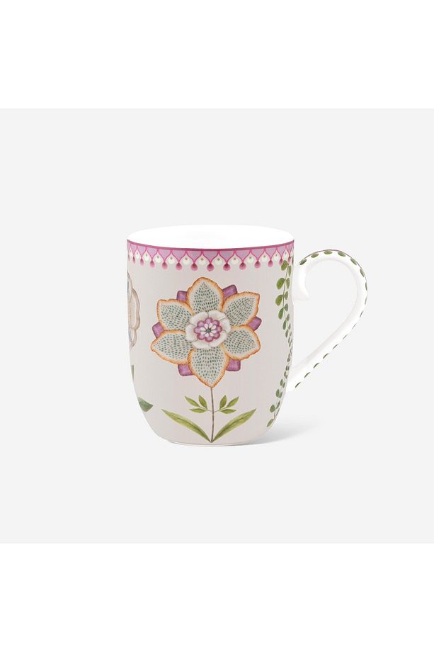 Lily & Lotus Mor Porselen Kupa Seti 145 ml - 5