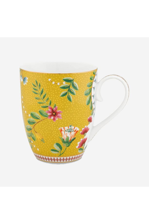 La Majorelle Sarı Porselen Kupa Seti 350 ml - 6