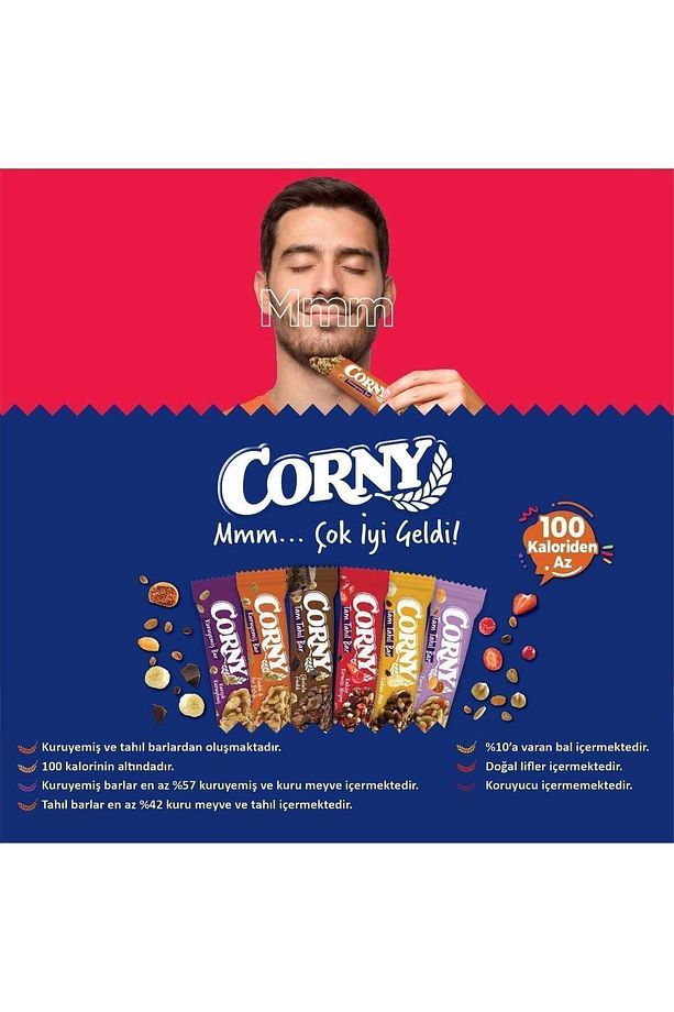 Çikolata Fındık Tam Tahıl Bar 12 adet x 20 g - 5