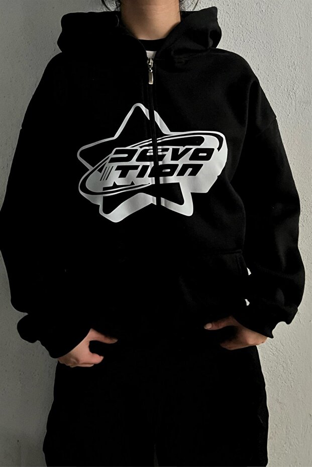 Devotion 3 iplik Oversize Hırka - 2