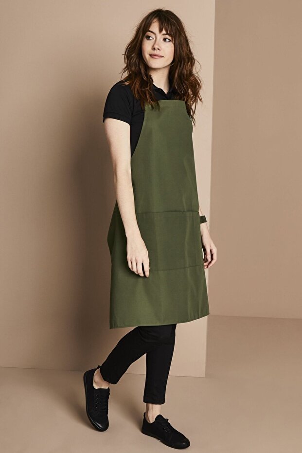 Kitchen Apron Stain Resistant Unisex Cook Barista Kitchen Apron