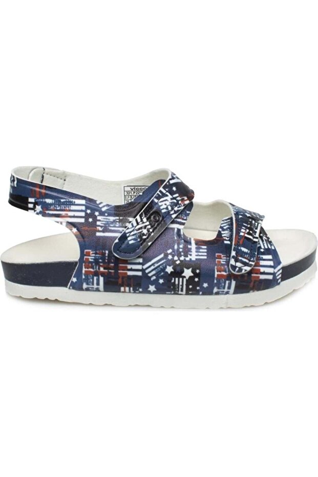 Jiro Patik Sandals 321.P22Y.175 Navy Blue-White
