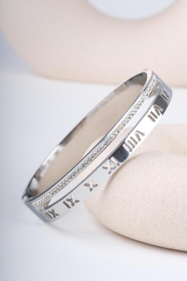 Pier Silver Steel Bracelet