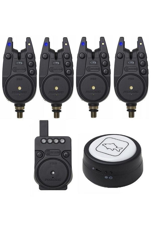 C-series Pro 4 1 1 All Blue (MAVİ) Sazan Alarm Seti - 1