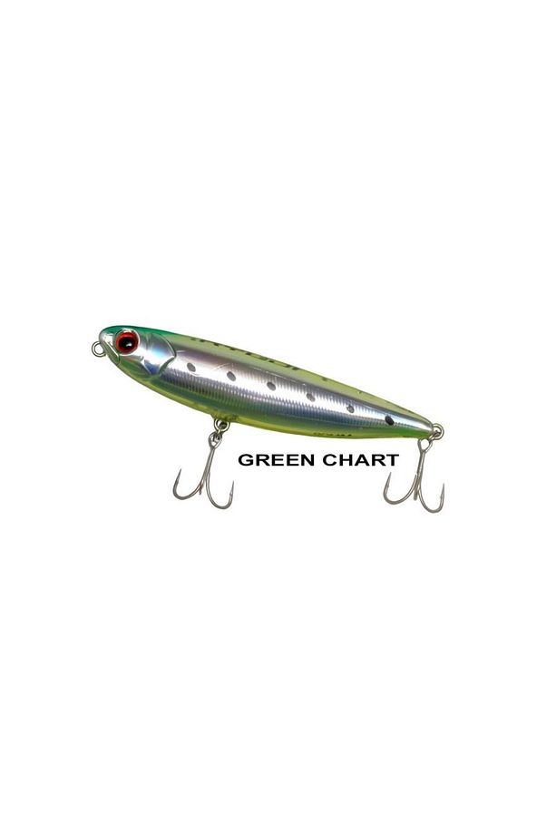 Dog Strike 6cm 6gr Su Üstü Maket Yem Green Chart - 1