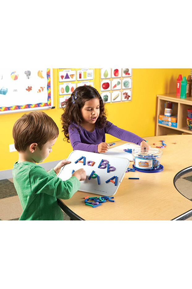 Set constructie magnetic - Litere si cifre - 3