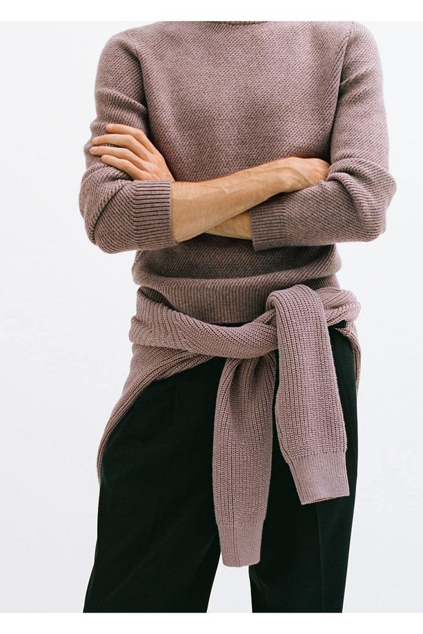 Regular fit triko kazak - 8