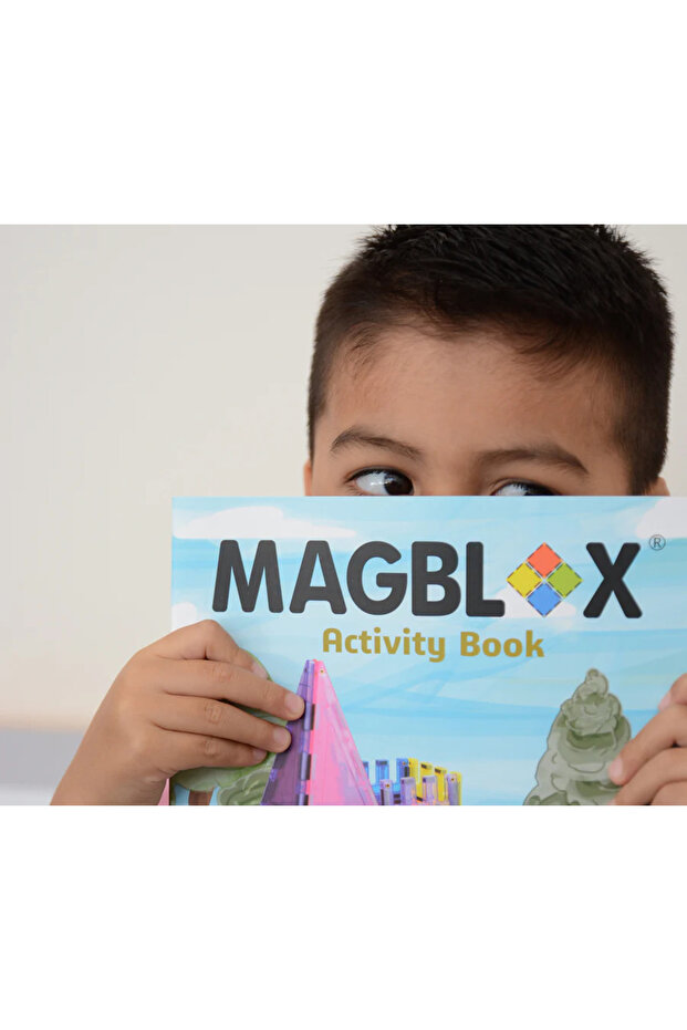 Activity book for magnetic construction sets - 6