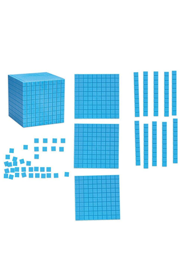 Magnetic math set - Base 10 models - 1