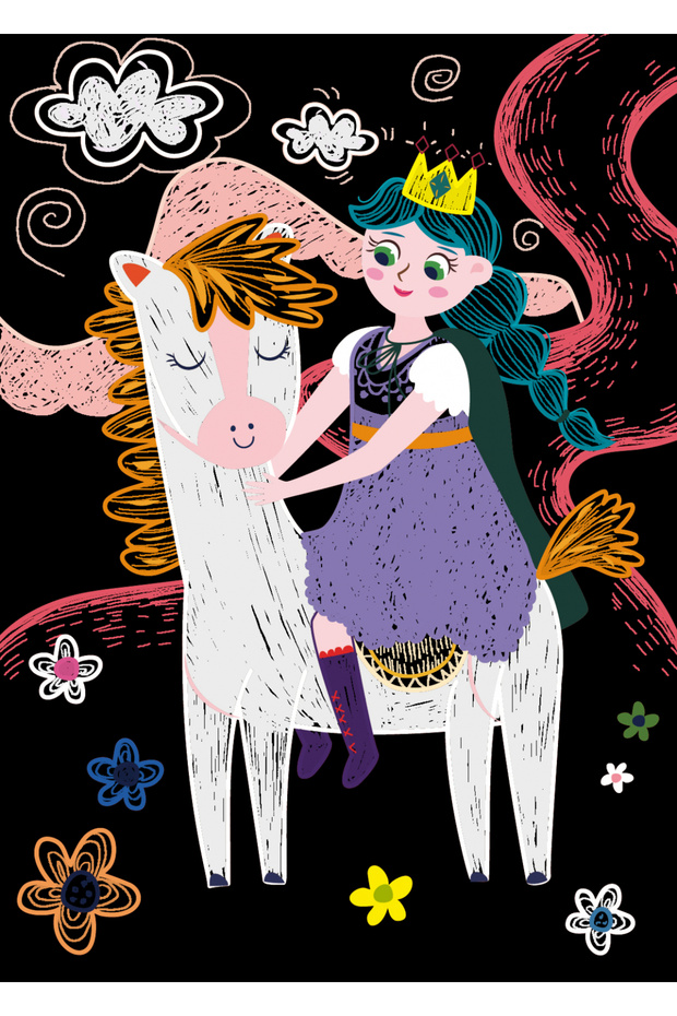 Mini set de razuit - Printesa - 4