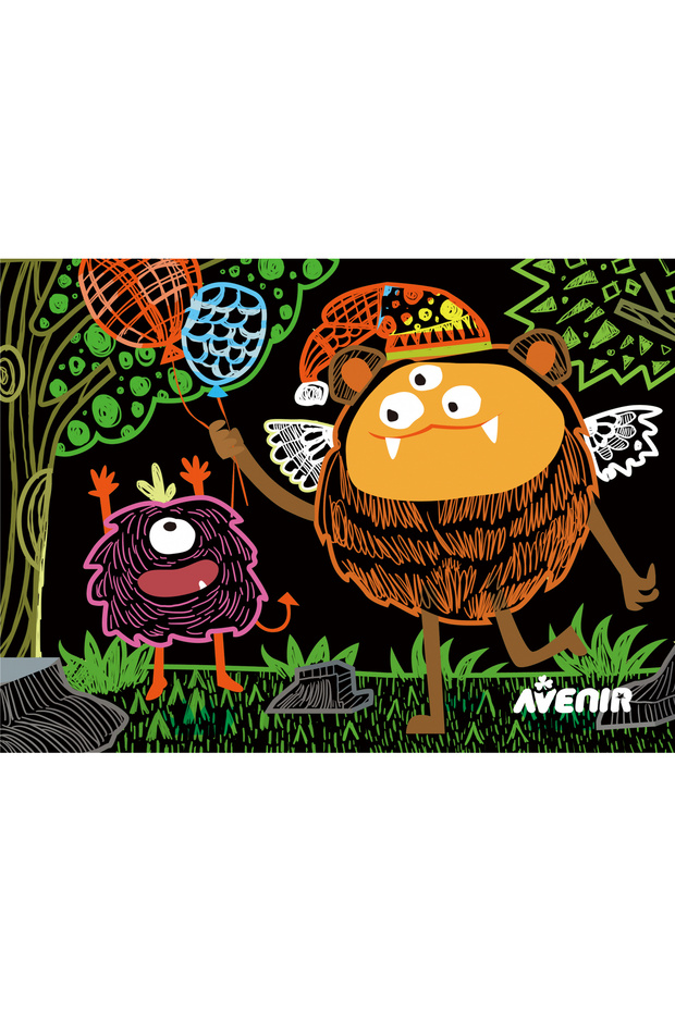 Set de razuit - Monstruleti - 6