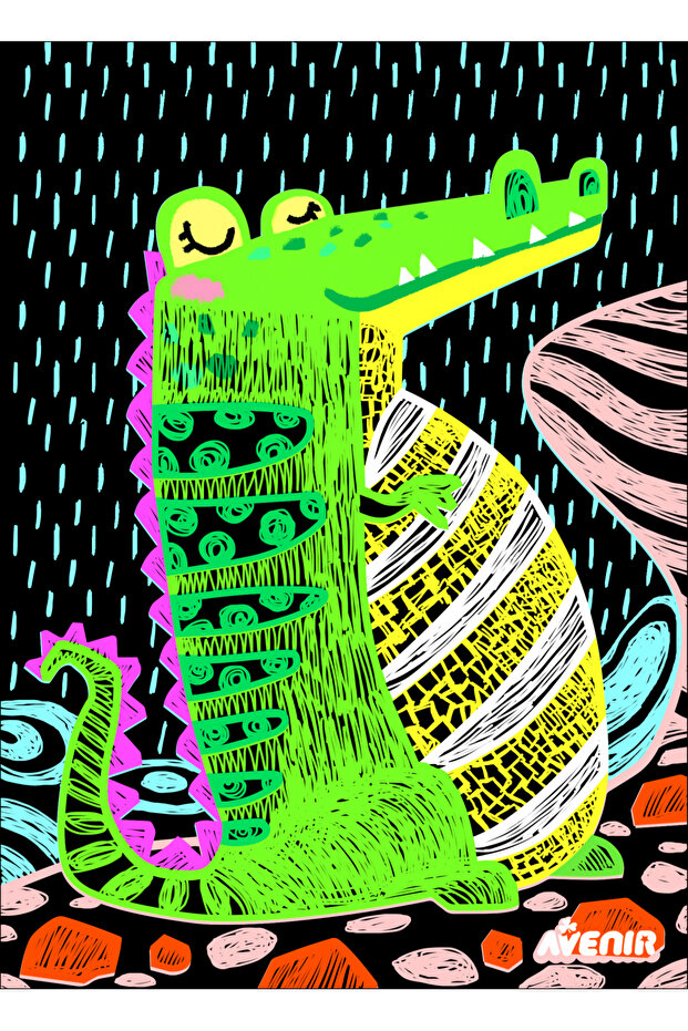 Scraper Set - 4 Magical Animals - 3