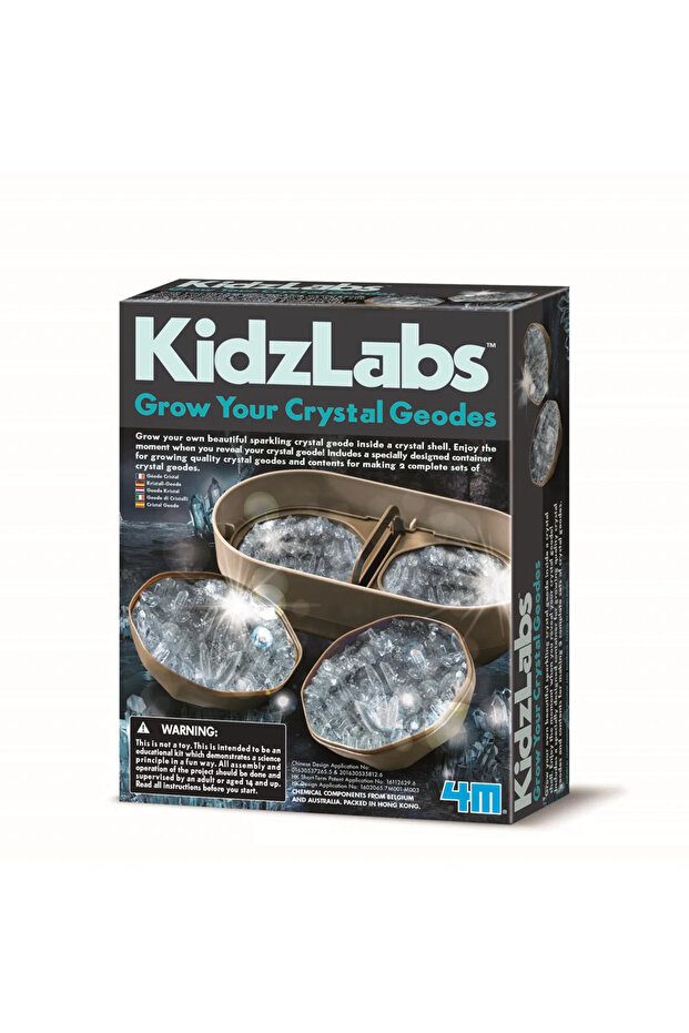 Set experimente de crescut geode de cristal - 1