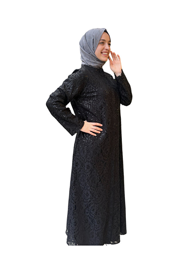 Dantel Ferace Siyah NCL - 2