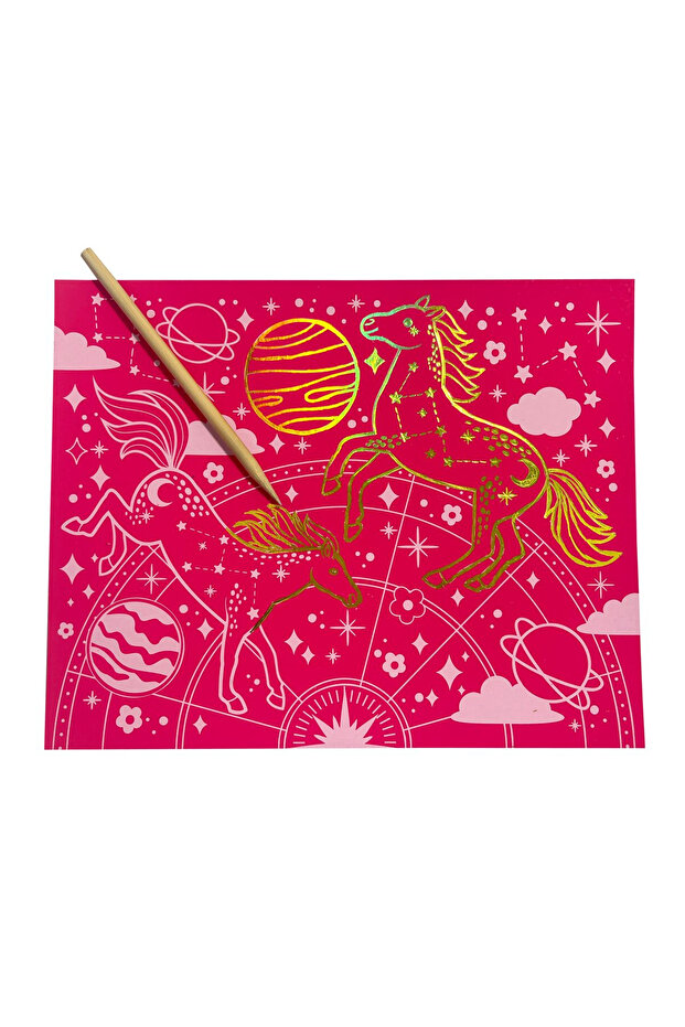 Scratch and Shine Creative Set - Celestial Skies - 2