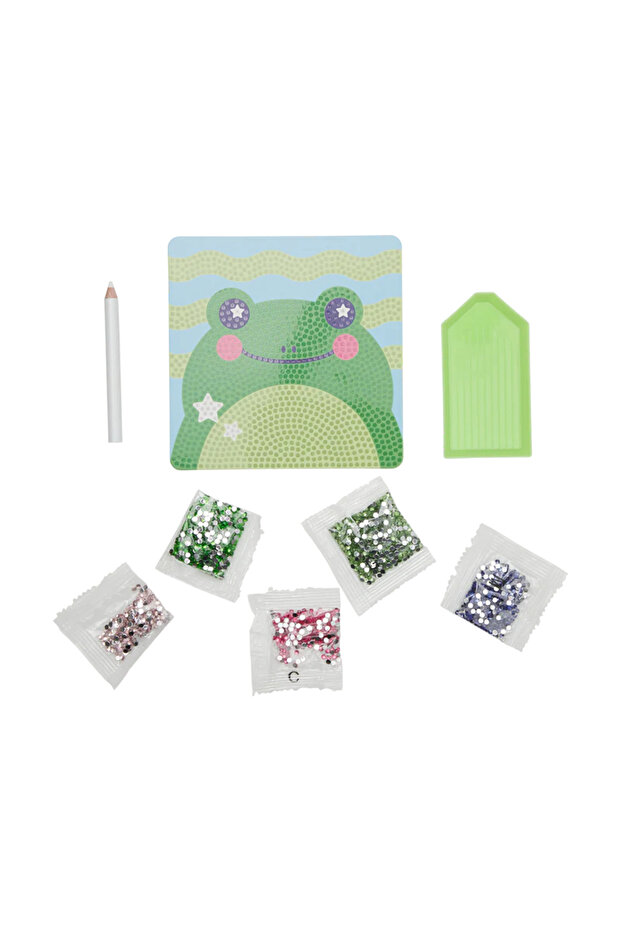 Mini Creative DIY Diamond Workshop - Funny Frog - 2