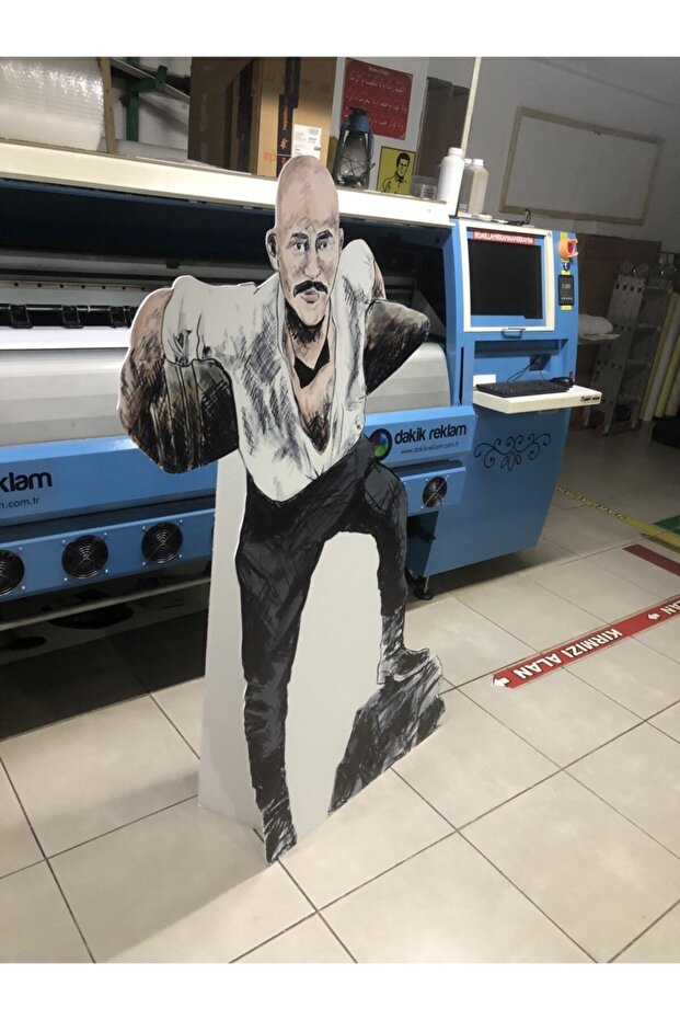 Seyit Onbaşı Maketi Çanakkale Sembolü Seyit Onbaşı Maketi 155cm Maket Adam Karton Insan - 4