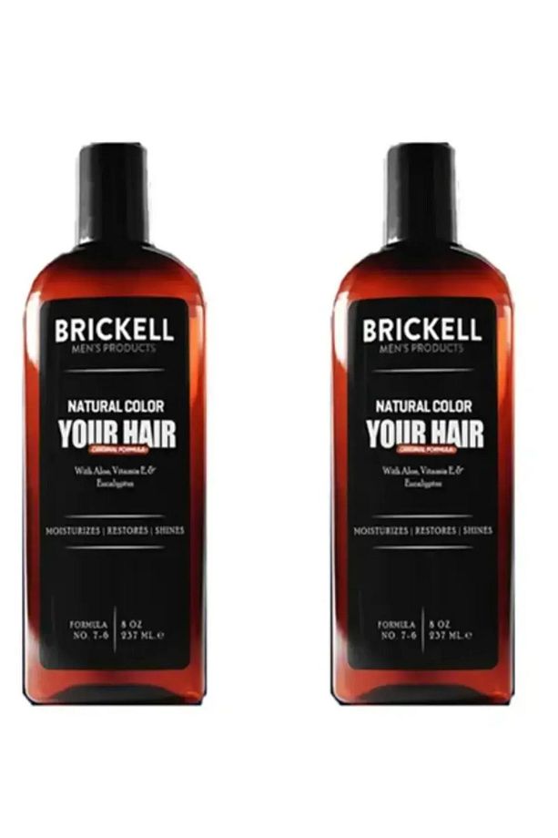 Brickell Saç, Sakal Beyazlık Giderici Erkekler Üzerinde Etkili 237 ML X 2 Adet - 1