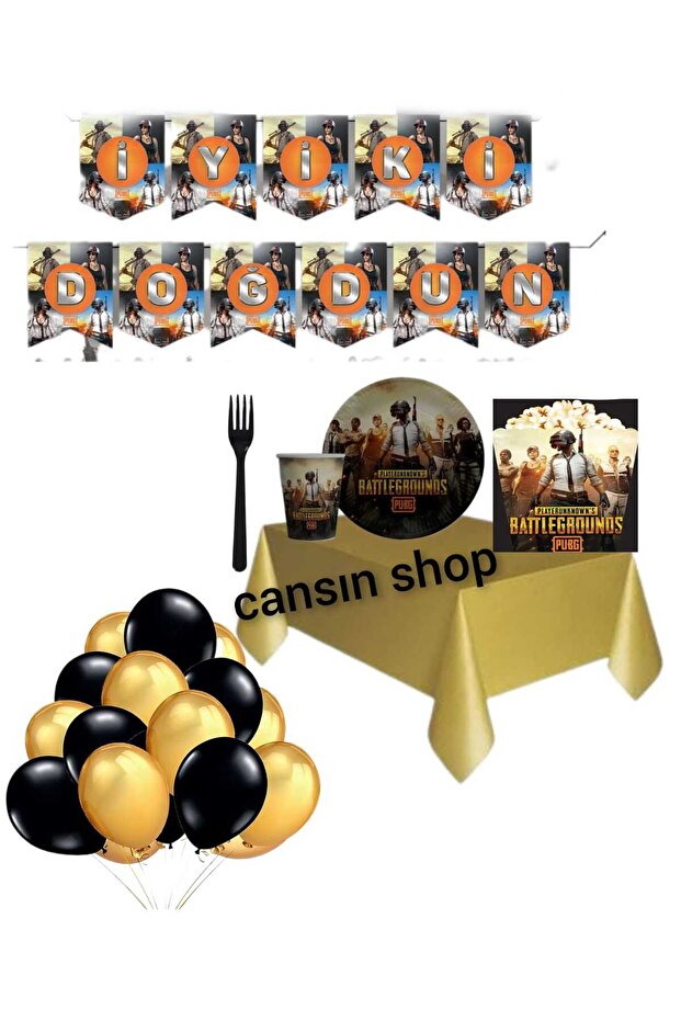 مجموعة عيد ميلاد PUBG مكونة من 8 أشخاص