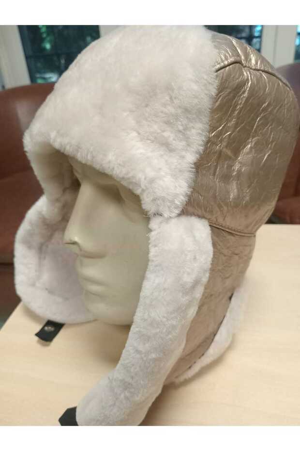 GENUINE LAMB LEATHER PILOT HAT