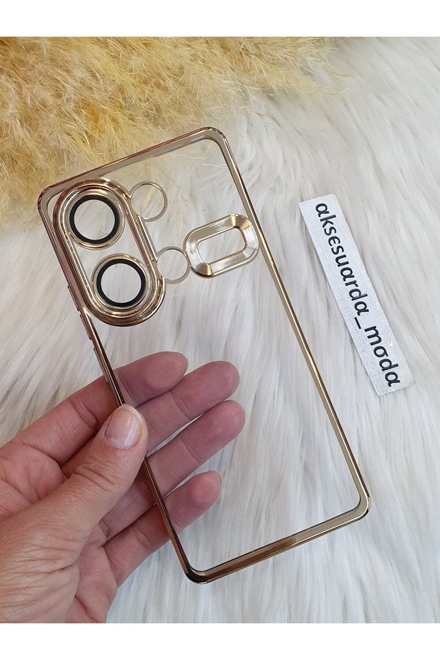 Xiaomi Redmi Note 13 Pro 4g Compatible Camera Lens Laser Cut Logo Detail Case