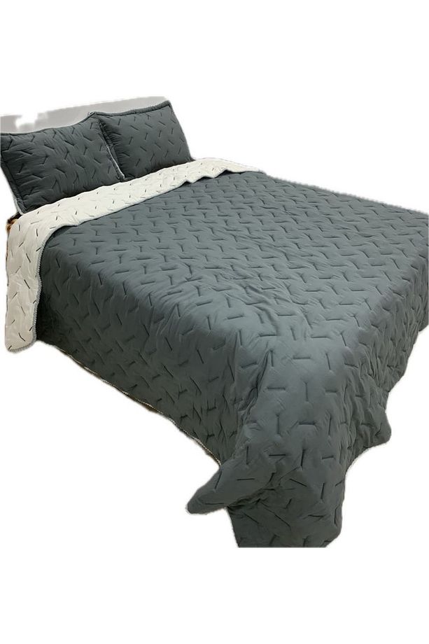 Çift Kişilik Elyaf Dolgulu Comfy Yatak Örtüsü Seti - 1