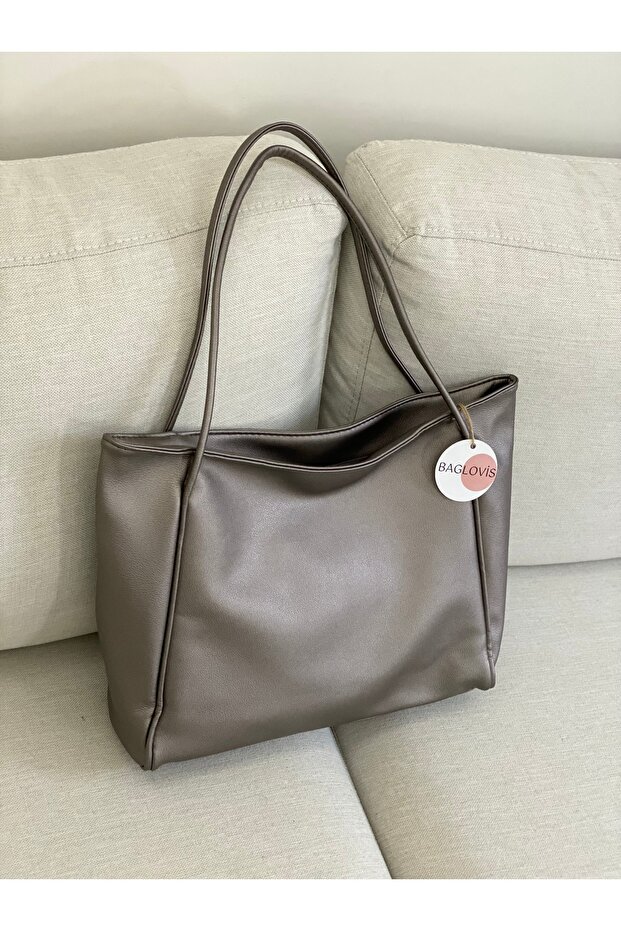 Large Size Soft Leather Women's Bag En42 Uzn28