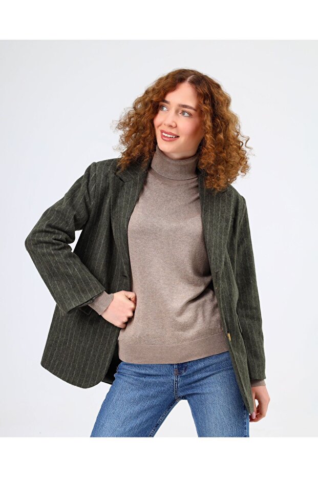 Stamp Jacket Green - 5