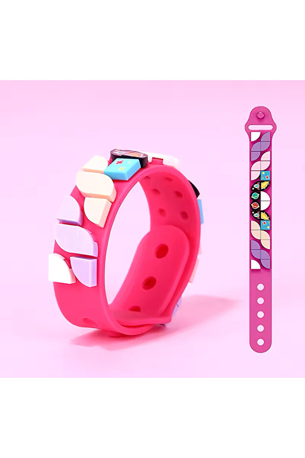 Dots Make Mega Bracelet Gray DIY Building Block Bracelet Assembly Creative Bracelet Birthday Gift