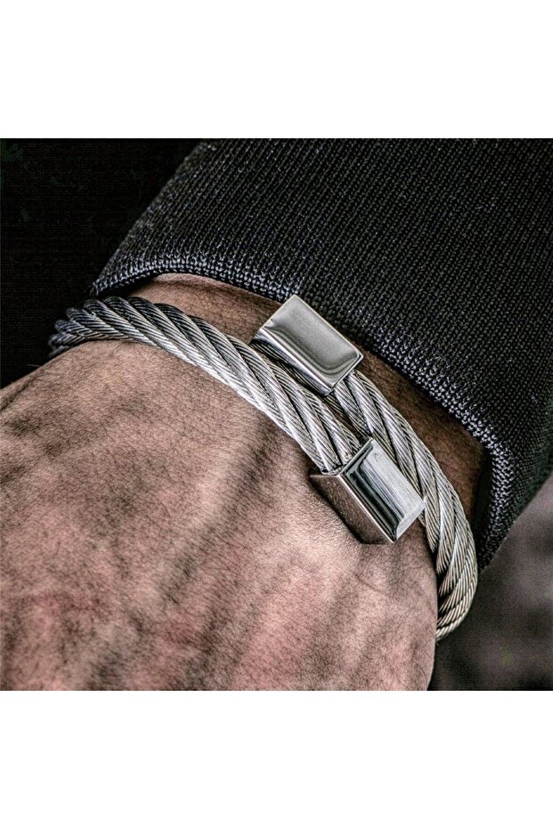 Benjamın Sılver 3'lü Bileklik Seti - 9