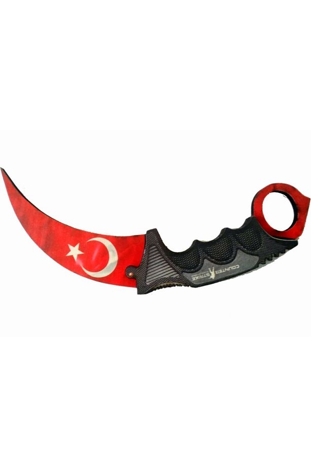 Ahşap Cs-go Bayrak Karambit - 2