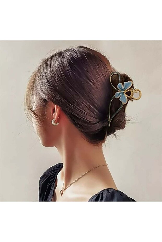 So-much Women's Butterfly Detailed Elegant Metal Latch Buckle-7