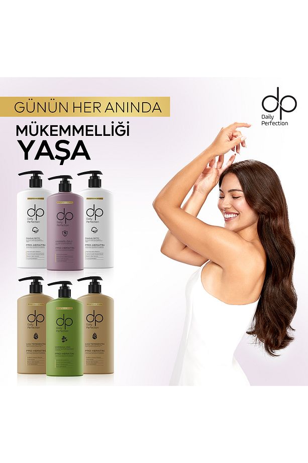 Şampuan Çam Terebentin & Karanfil & Pamuk Sütü & Moringa 425 ml X 6 Adet Set - 7