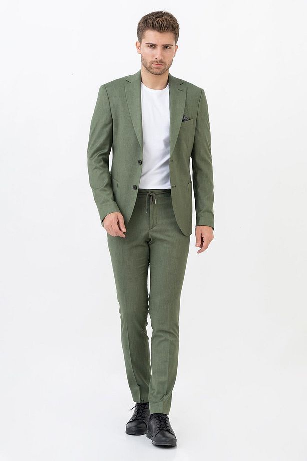 Culiacán T213 Regular Fit 6 Drop Likralı Jogger Takım Elbise Desenli - 1