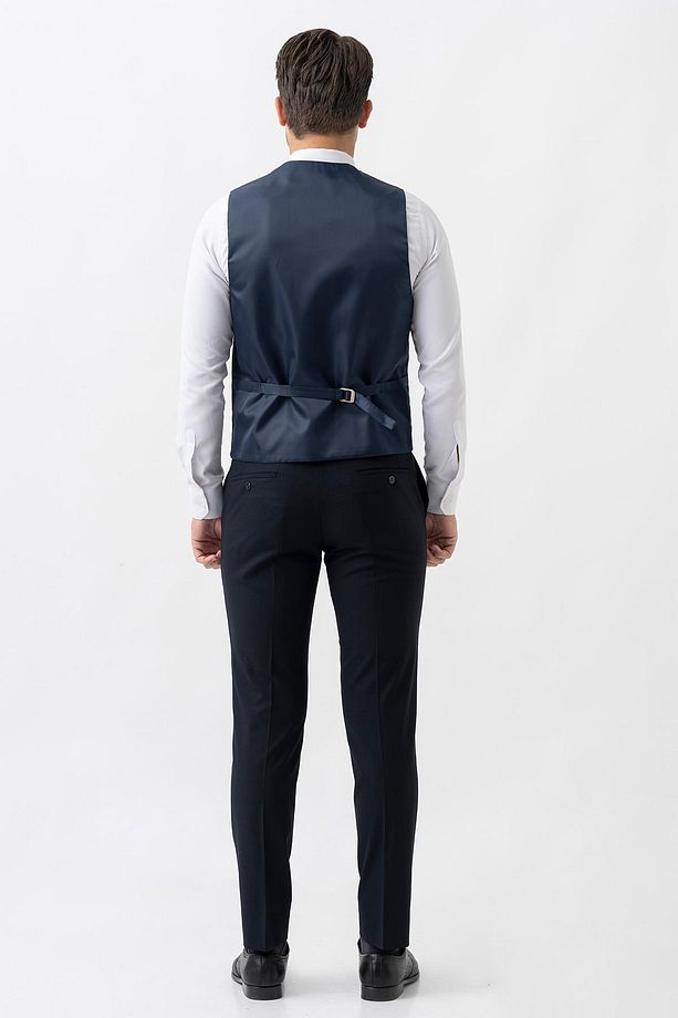 Pavia Ty2023 Regular Fit 6 Drop Likralı Yelekli Takım Elbise Desenli - 7