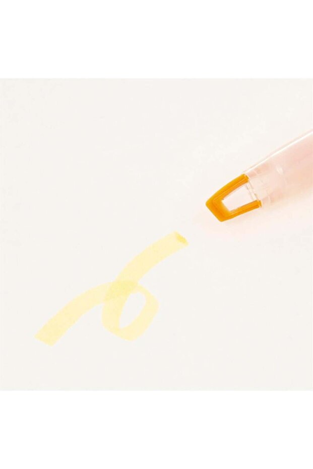 Çift Taraflı Neon Turuncu Highlighter - 2
