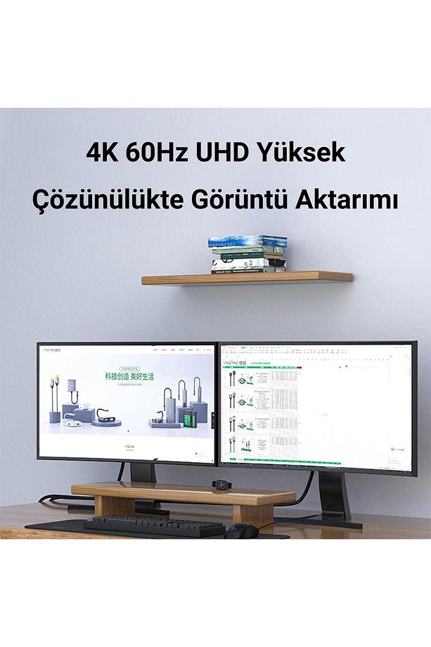 4k/60hz 2k/165hz Displayport V1.2 Kablo 1.5 Metre - 4