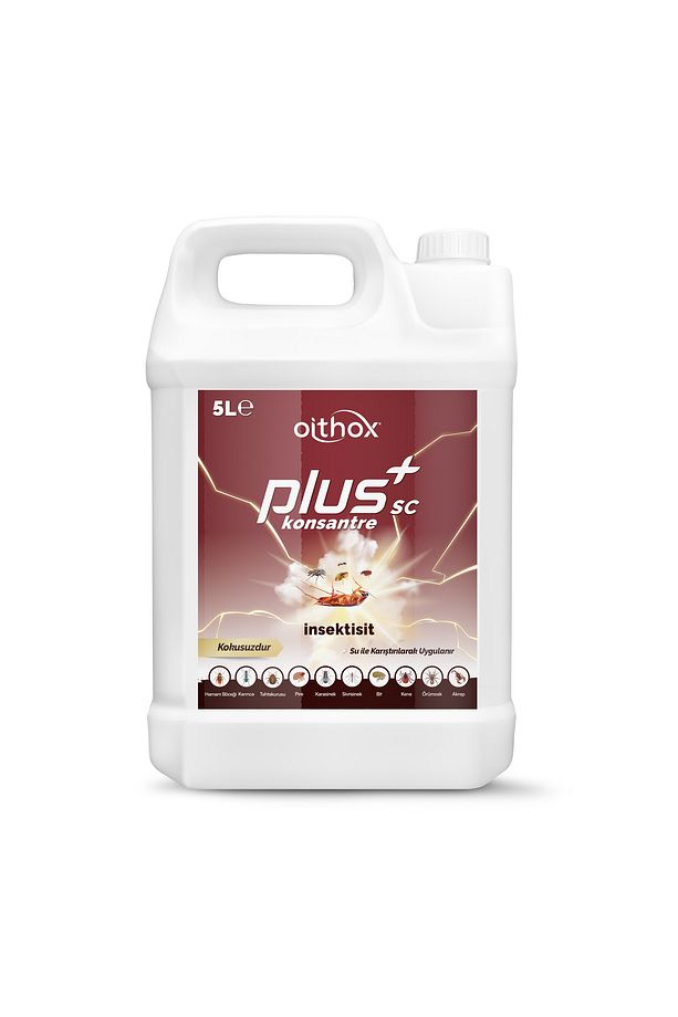Plus Sc 5 Litre Hamam Böceği, Tahta Kurusu, Gümüş Böceği, Bit, Pire, Uyuz, Haşere Ilacı - 1