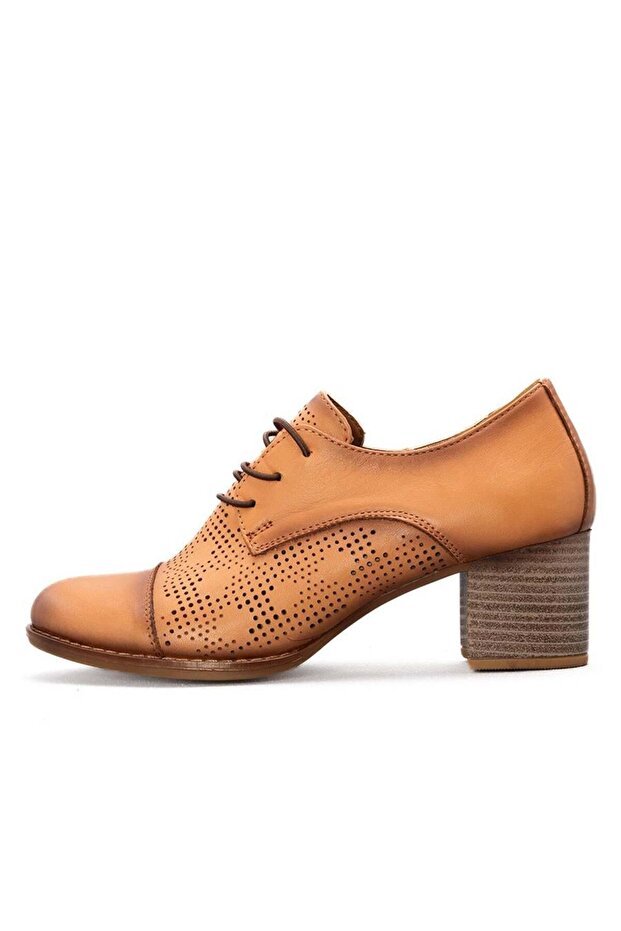 Honore Women's Genuine Leather Heeled Shoes 650