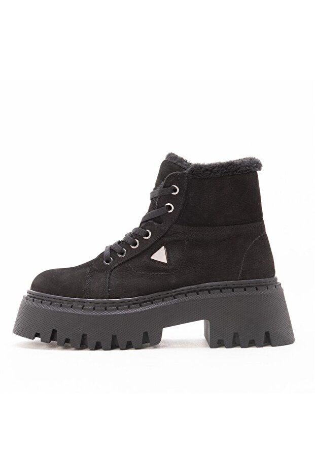 Aisha Women's Genuine Nubuck Leather Boots 6035-1